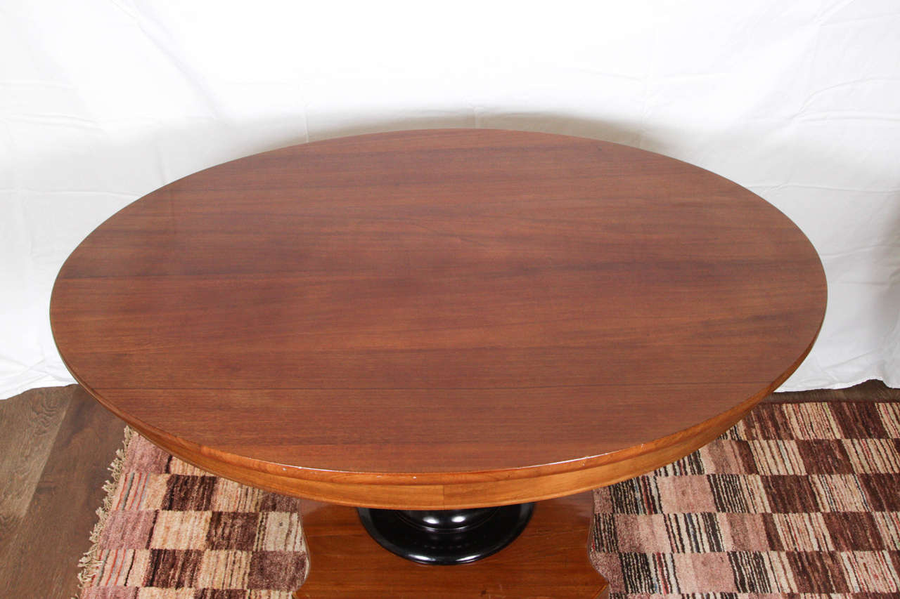 Vintage Antigua Pedestal Coffee Table 2