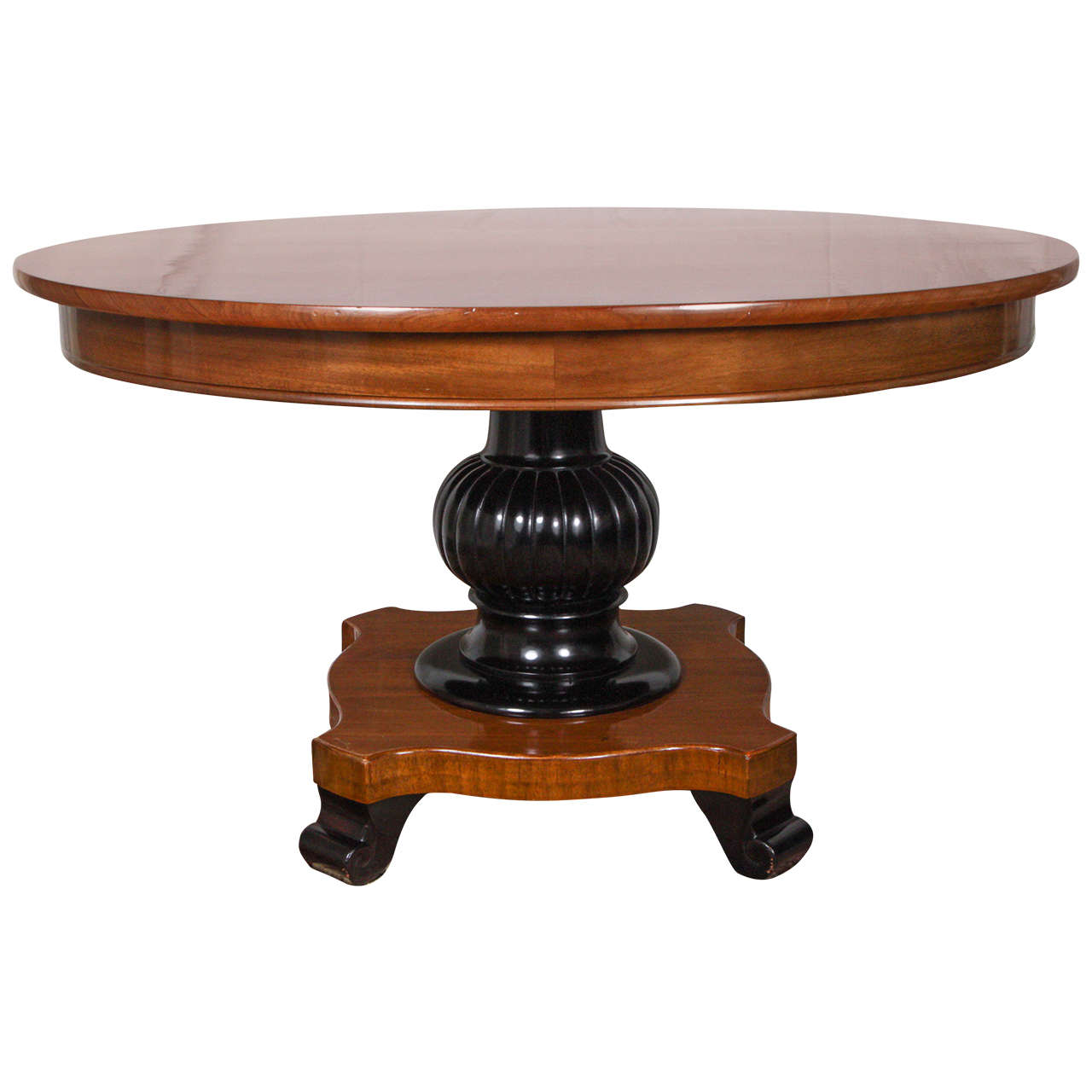 Vintage Antigua Pedestal Coffee Table