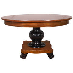 Vintage Antigua Pedestal Coffee Table