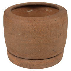 Rare Unglazed Stoneware David Cressey for AP #4073 "Tire" Planter