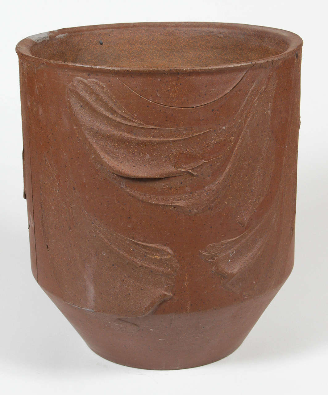 David Cressey for AP # 5048 Unglazed Planter with Expressive Texture In Good Condition For Sale In Los Angeles, CA
