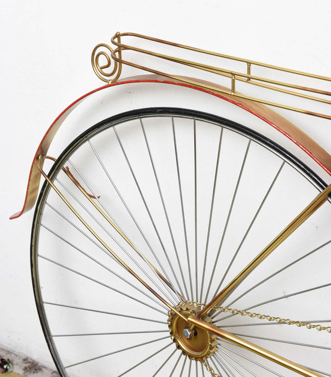 20th Century Curtis Jere Bicycle Sculpture