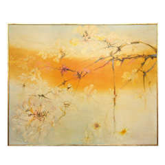 Original Oil Painting On Canvas by Florence Hasenflug, 20th C