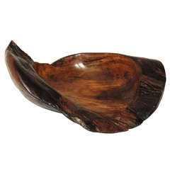 Impressive Nakashima Style Wood Root Bowl or Centerpiece