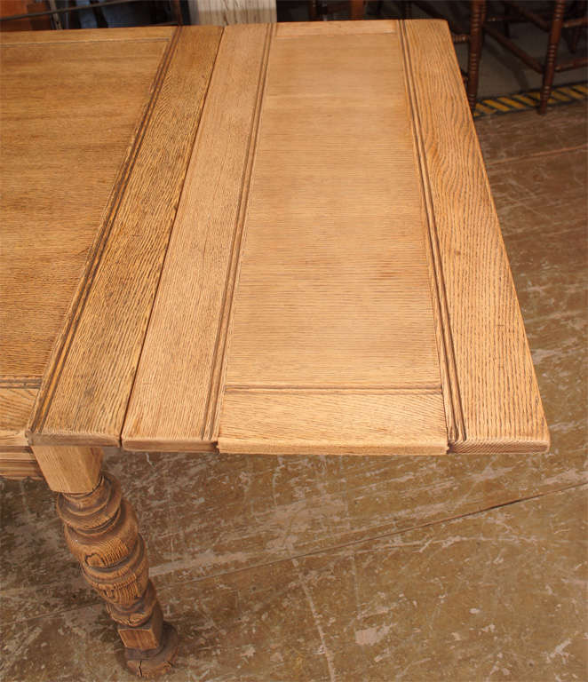 Bleached Oak Extension Table 3
