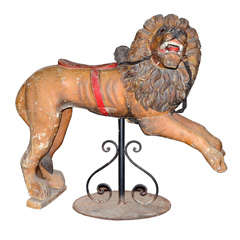 Antique Fairground Lion