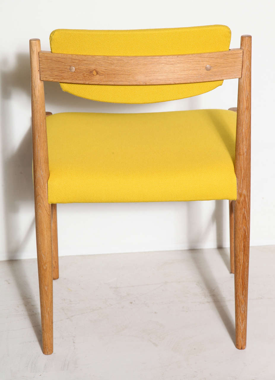 Danish Vintage Oak Dining Chairs 2