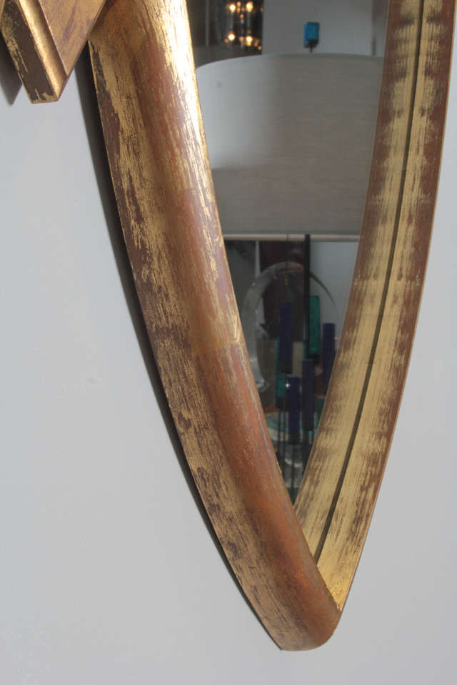 Water Gilt Double Mirror by La Barge In Good Condition In New York, NY