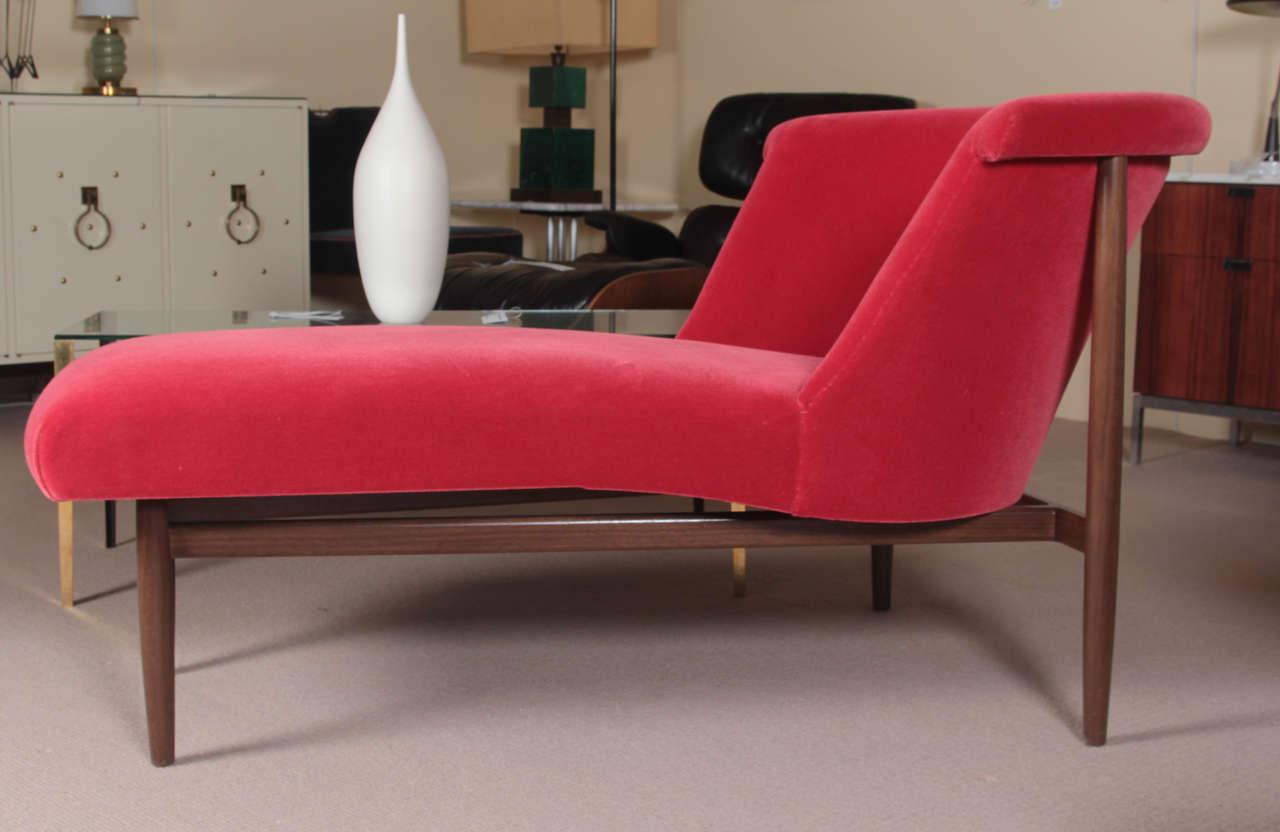 Mid-20th Century Restyled Chaise Lounge Designed By Nanna Ditzel