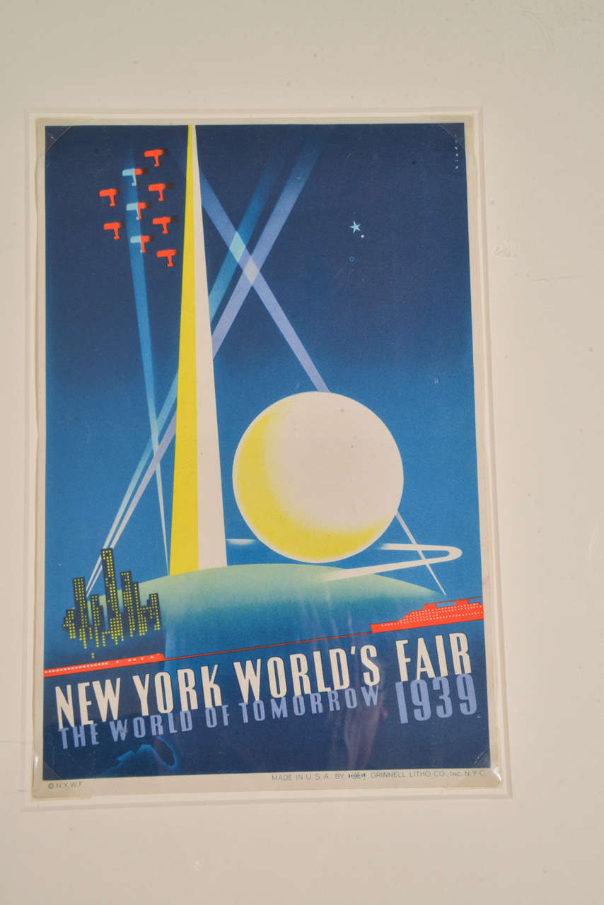 new york world's fair 1939 poster