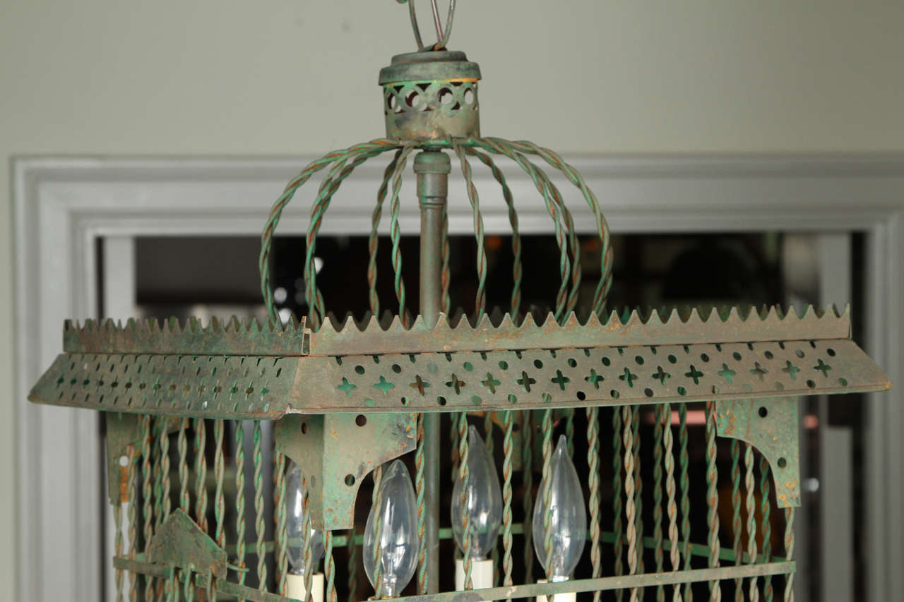 Antique Bird Cage Light  2