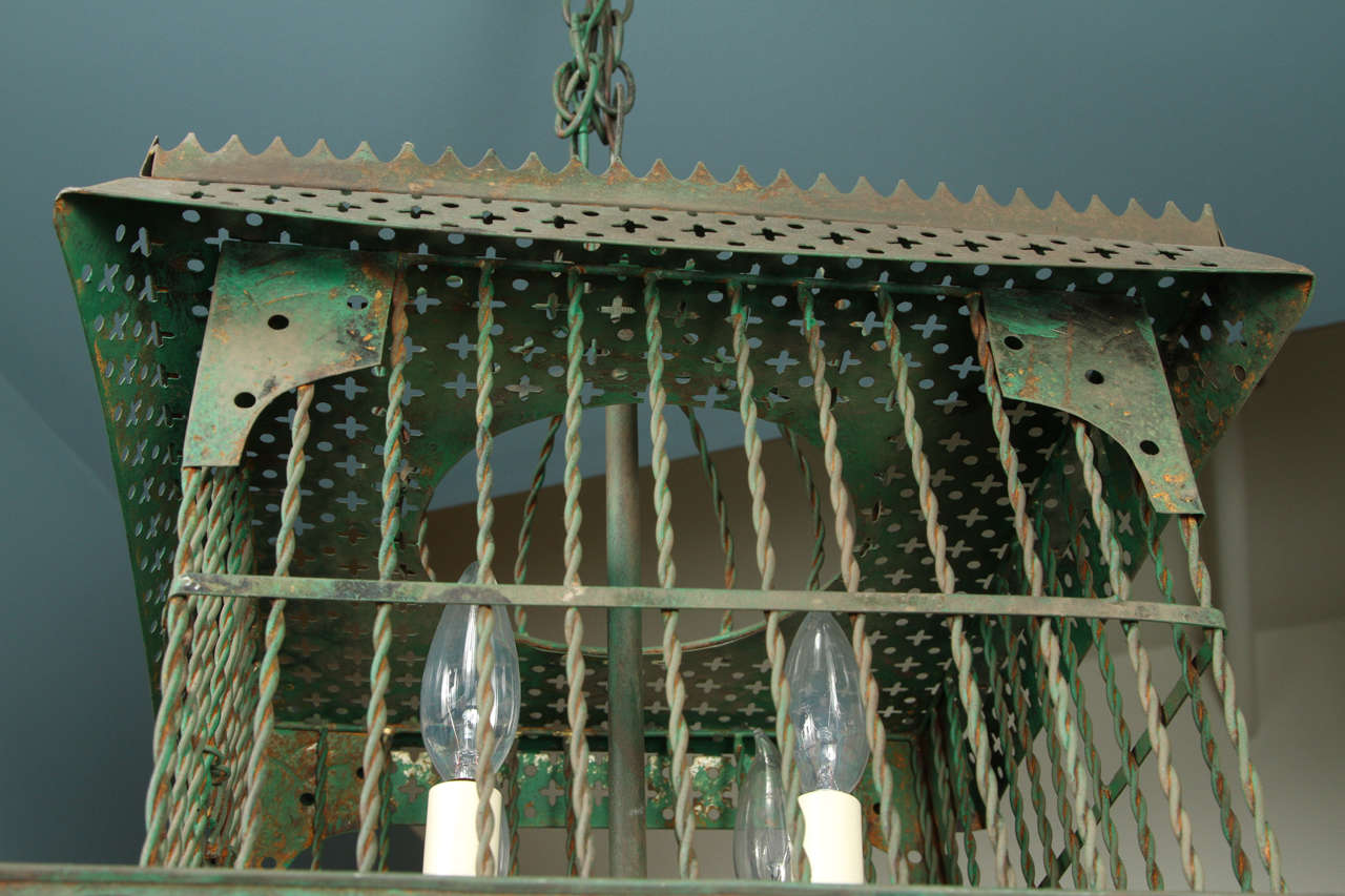 Antique Bird Cage Light  4