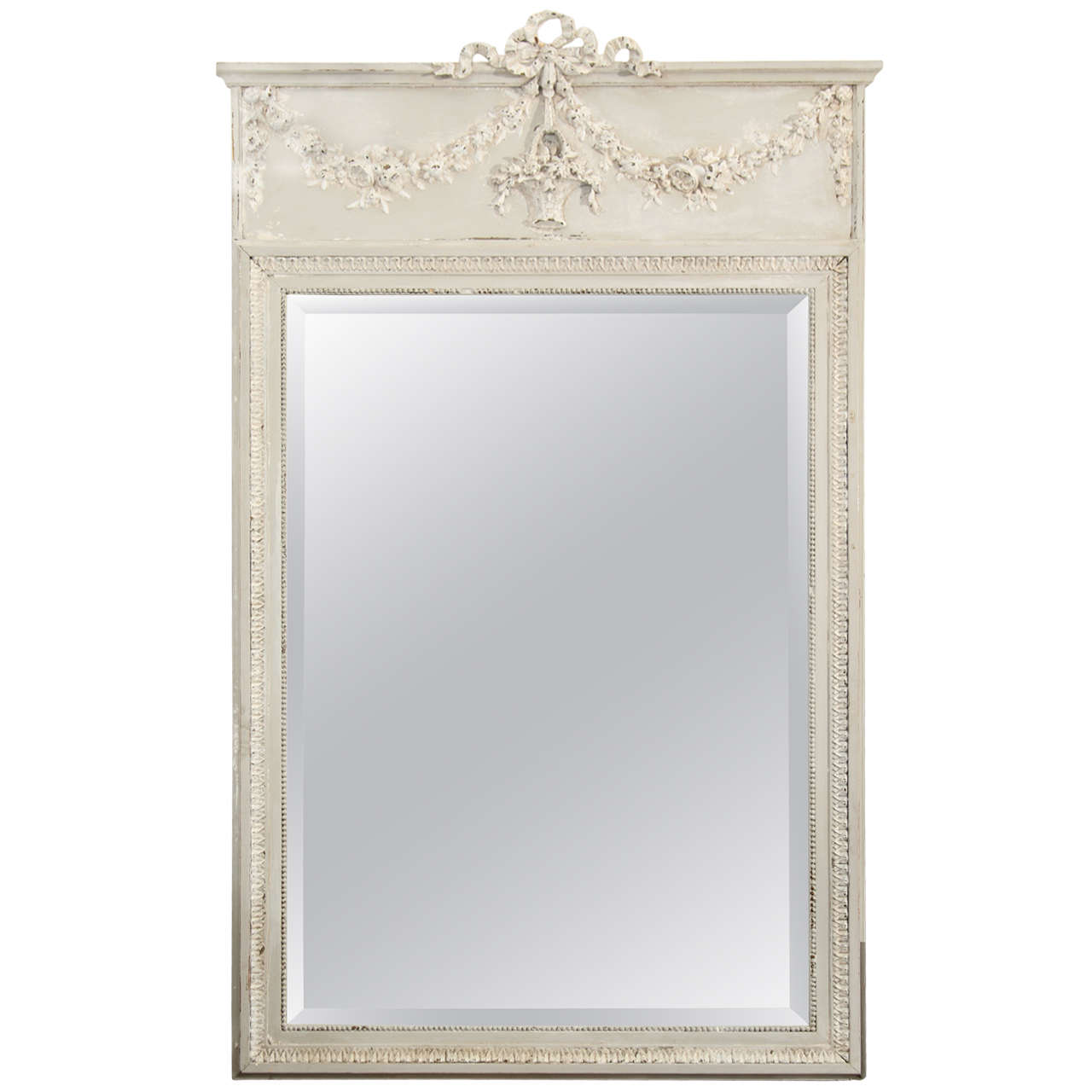 gorgeous french mirror For Sale