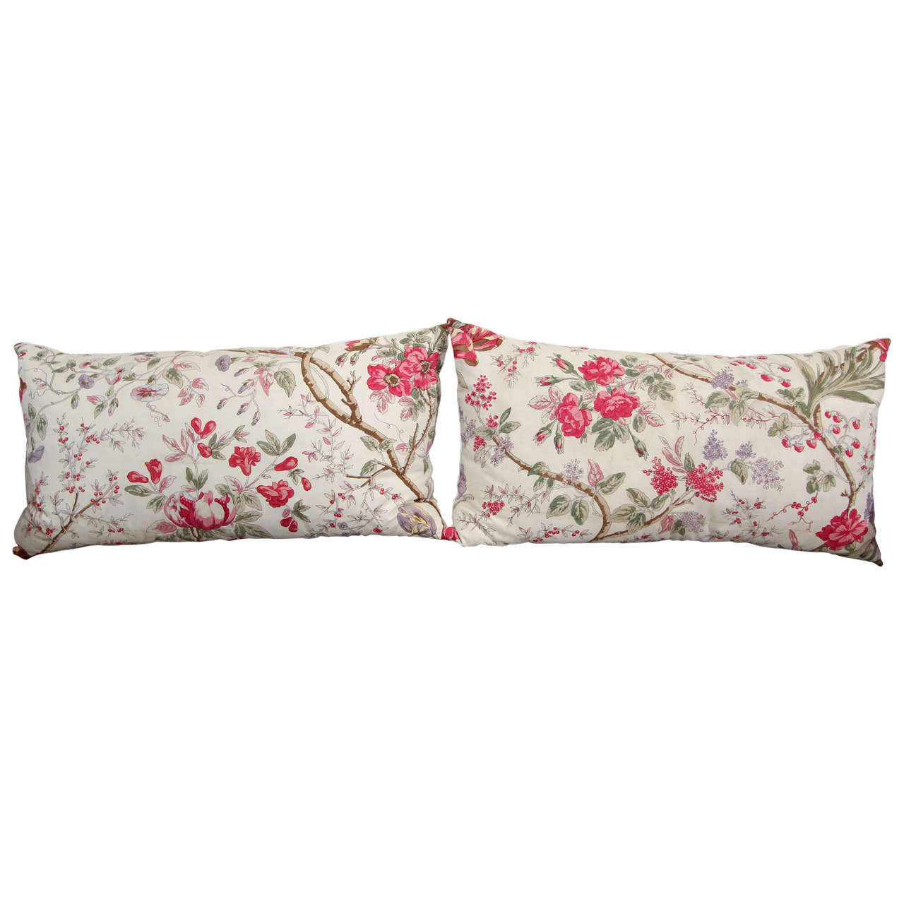 French Vintage Fabric Custom Pillows