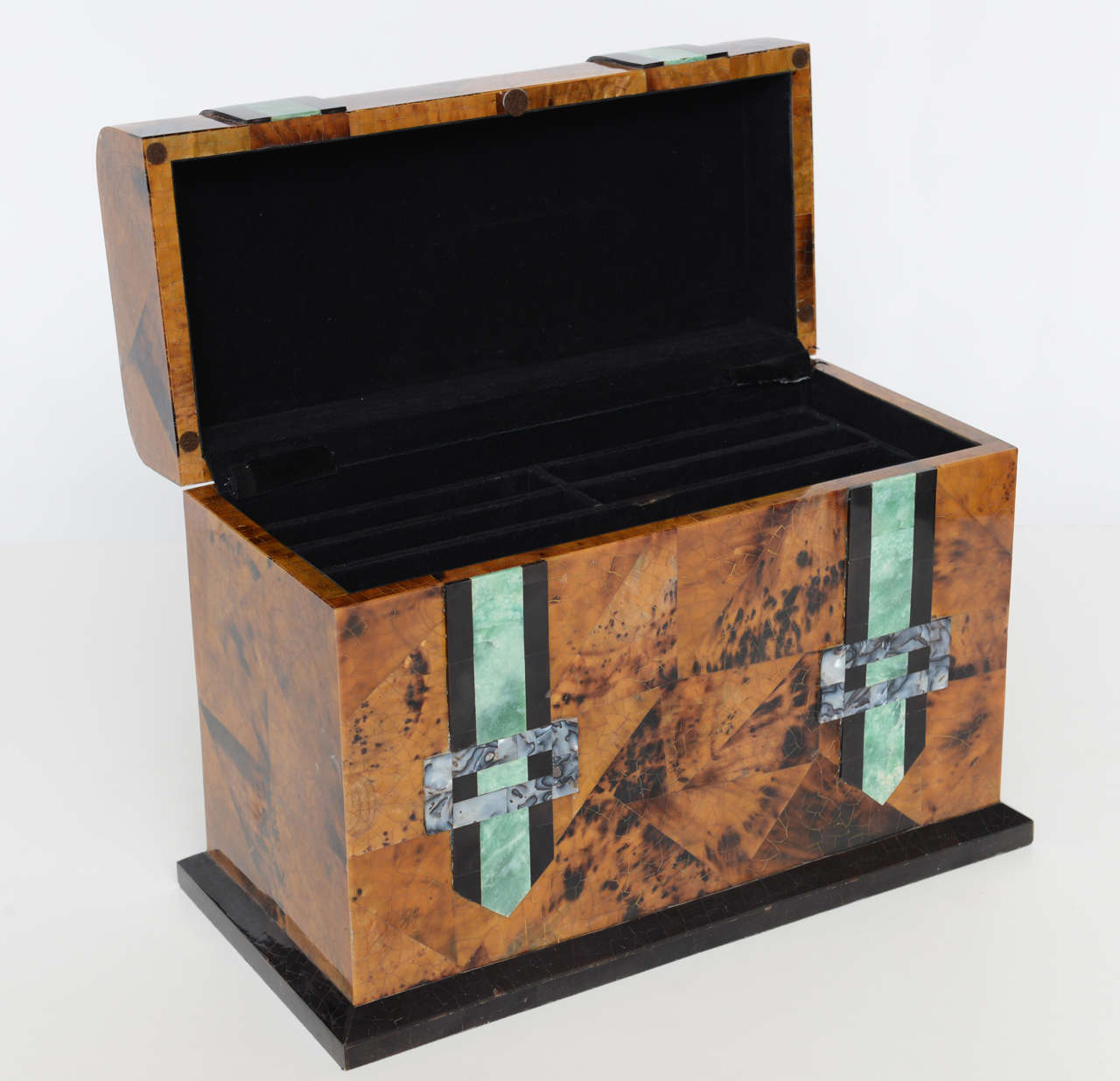 Large Maitland Smith Pen Shell and Mother-of-Pearl Box 2