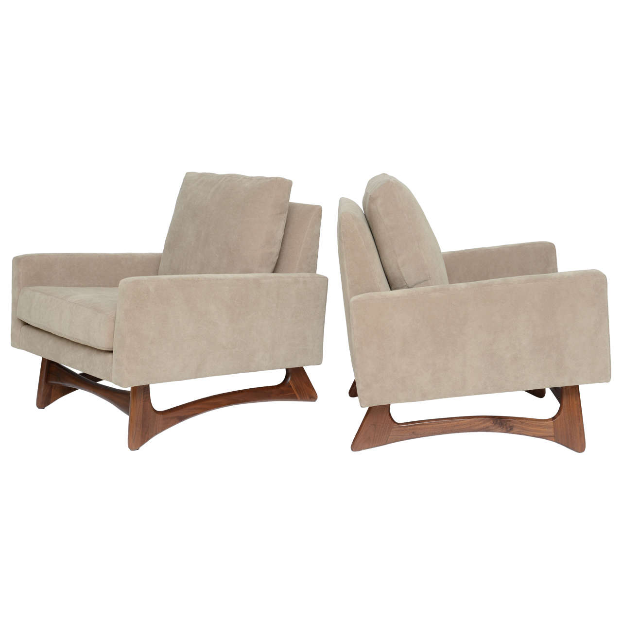 Pair of Adrian Pearsall Lounge Chairs