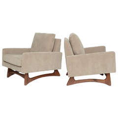 Pair of Adrian Pearsall Lounge Chairs