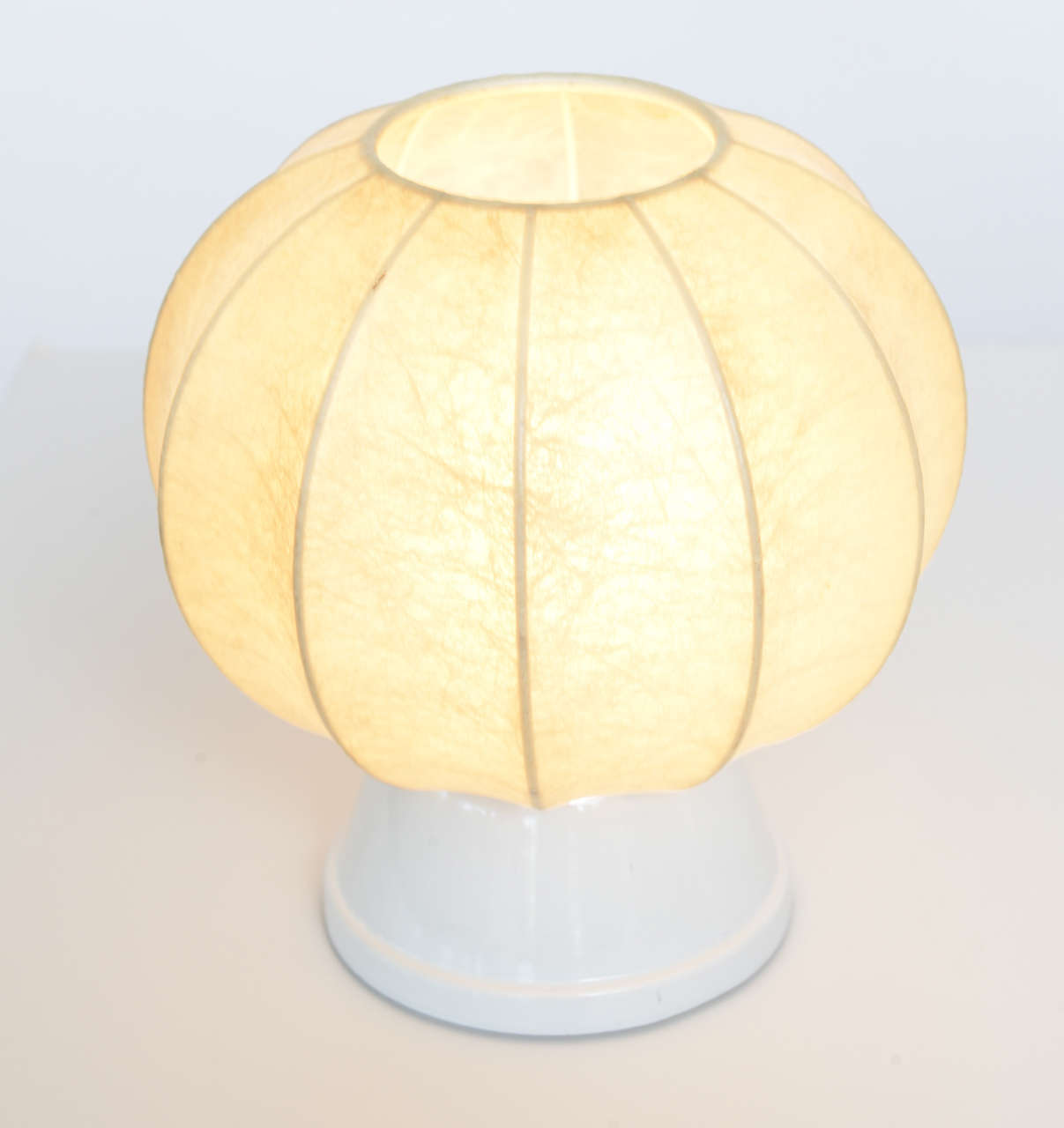 Mid-20th Century Pair of 60's German Table Lamps in the Manner of George Nelson