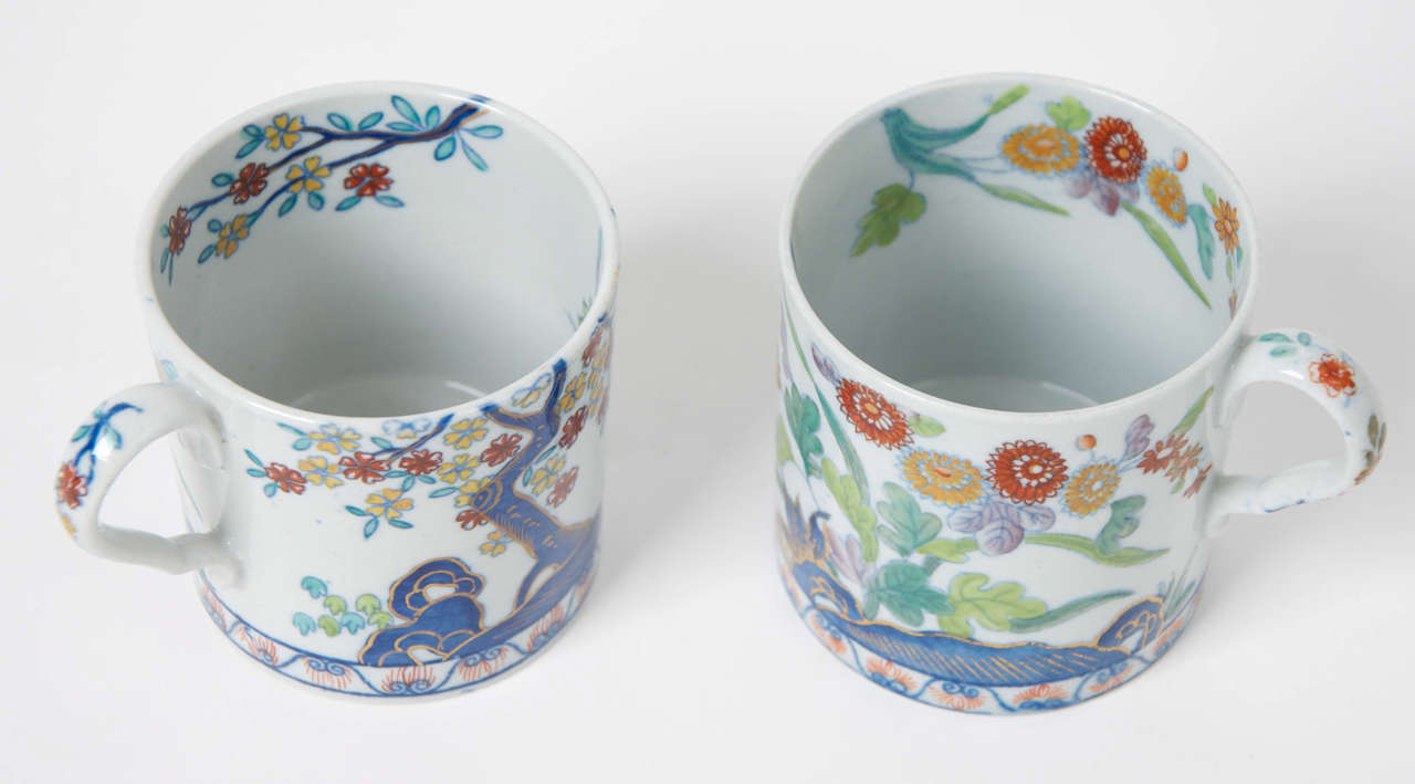 Georgian, Early PAIR, of SPODE Coffee Cans, Ironstone, circa 1820 1