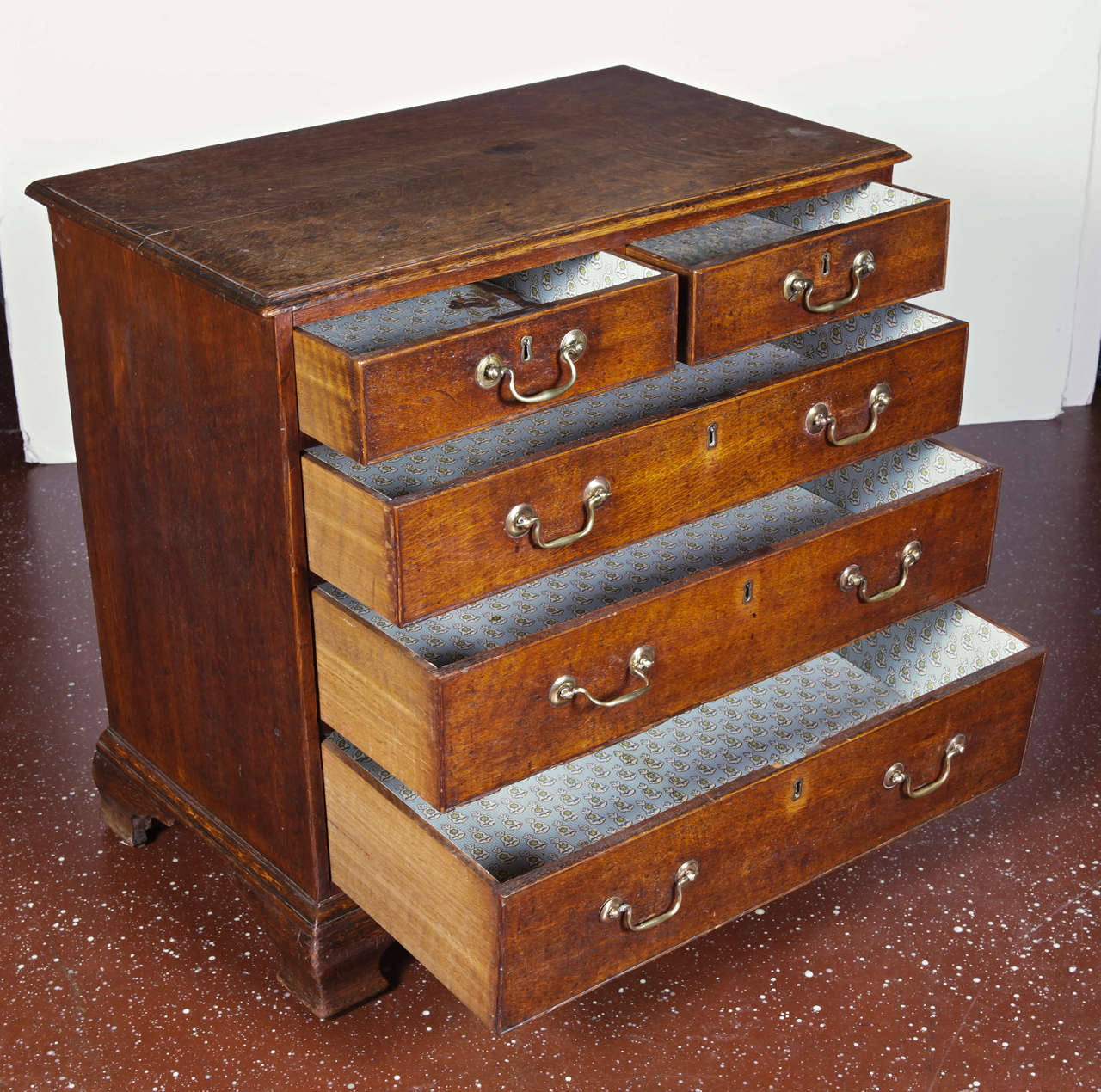 18th Century English Oak Chest of Drawers at 1stDibs english oak
