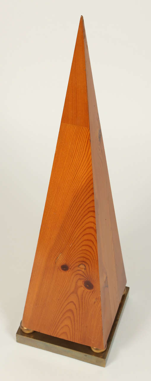 Knotted Pine Obelisk For Sale 3