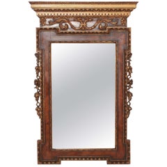 20th Century English William Kent Style Mirror
