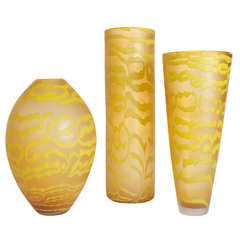 Zebrano Vase Collection