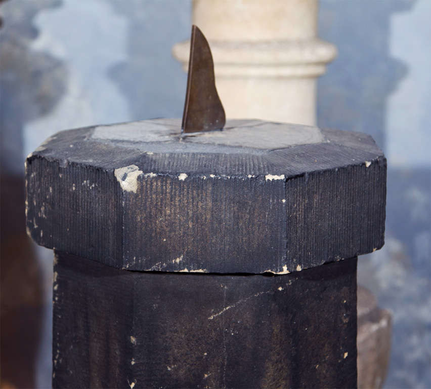 18th Century Irish Rustic Stone and Slate Sundial For Sale at 1stDibs old stone sundial for
