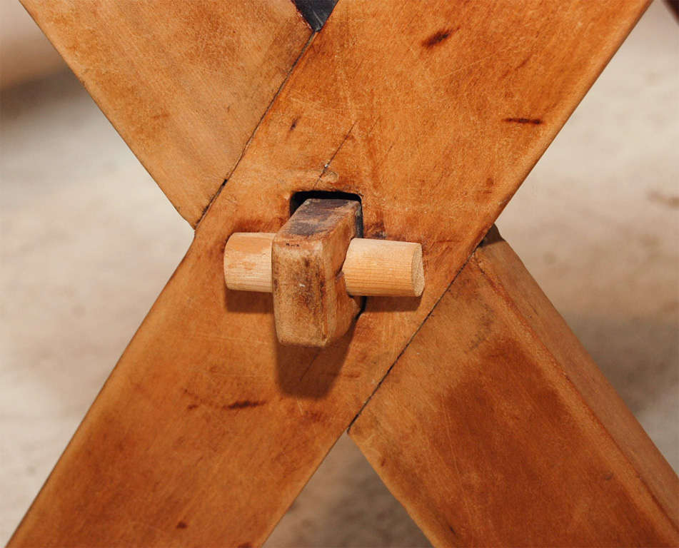 American  Trestle Table in Maple 1