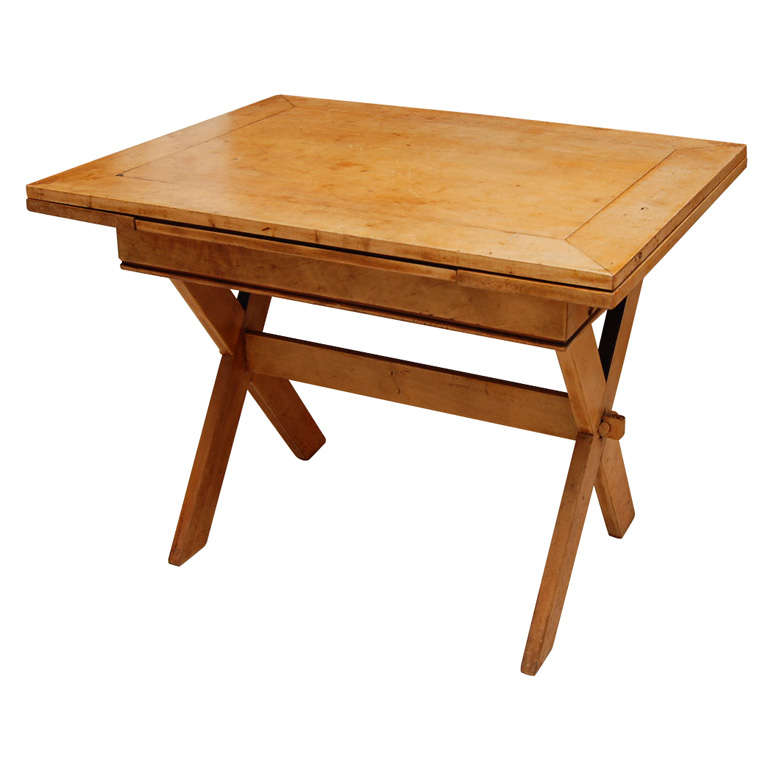 American  Trestle Table in Maple