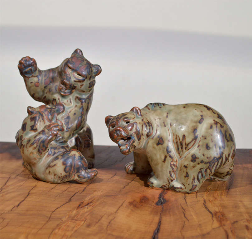 Knud Kyhn - Bear Figurines