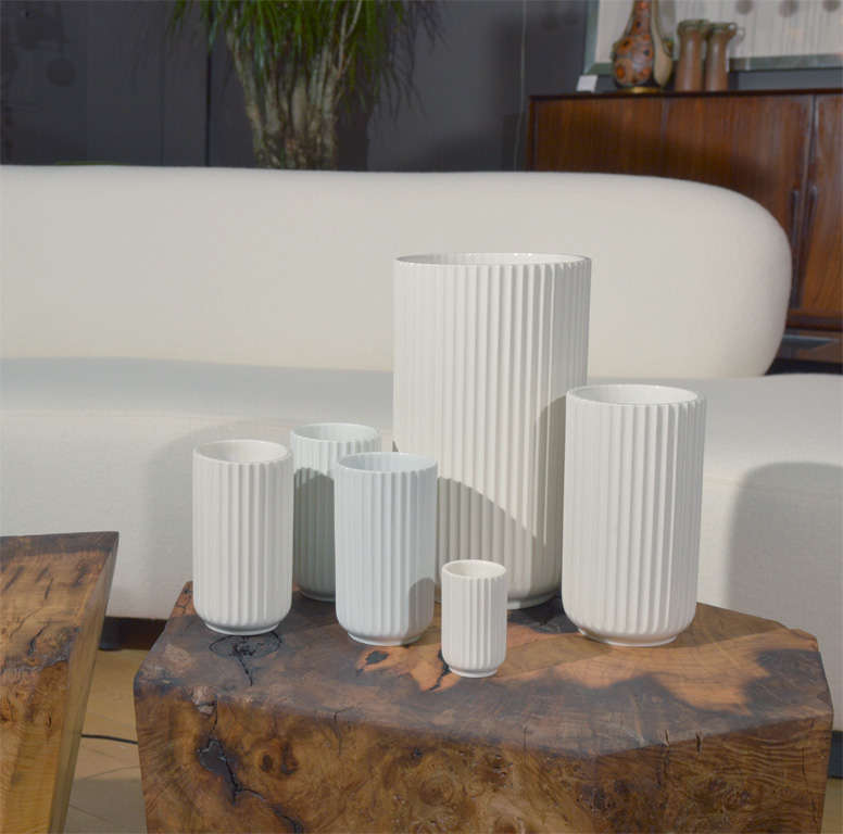 Lyngby Porcelain Vases - Set of 6