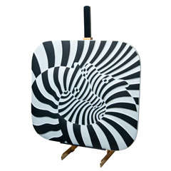 Rosenthal Plaque by Victor Vasarely Limited Edition*