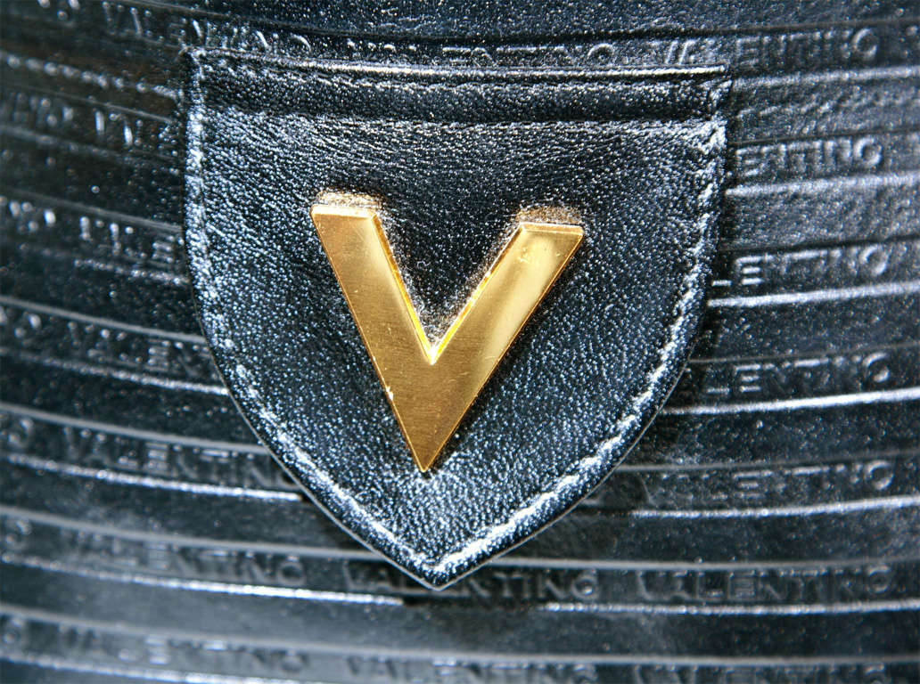 bag with v logo