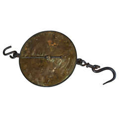 English ‘Salter’ Clock Face Hanging Dial Scale