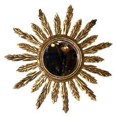 Sunburst Mirror c 1920 (Price reduced from $1, 600)