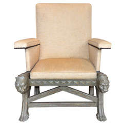 Neo Classical Carved Wooden Chair