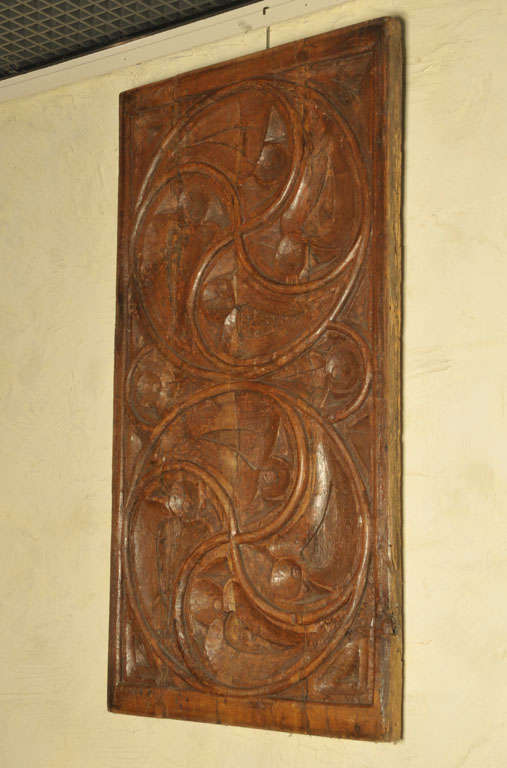 Wood Gothic  Panel For Sale