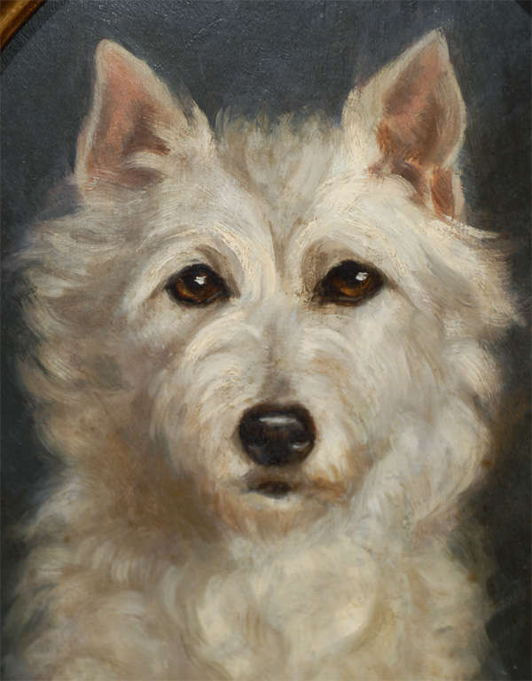 Oil Painting of  Dog 2