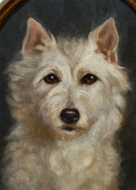 Oil Painting of  Dog 3