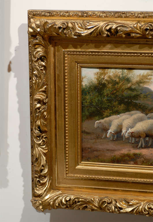 paintings of shepherds and sheep
