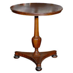 Antique English Pedestal Table