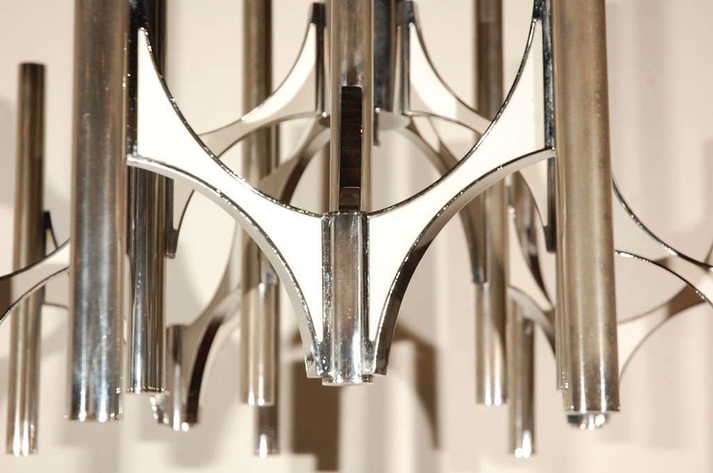 1960s Chandelier by Gaetano Sciolari 1