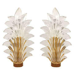 Pair of Barovier & Toso Sconces 12