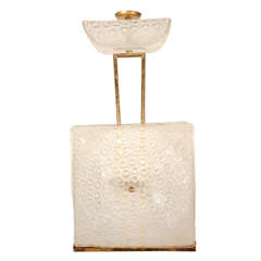 Vintage Murano Glass Fixture by Seguso