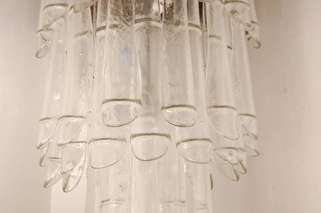 Mid-20th Century Murano Chandelier For Sale