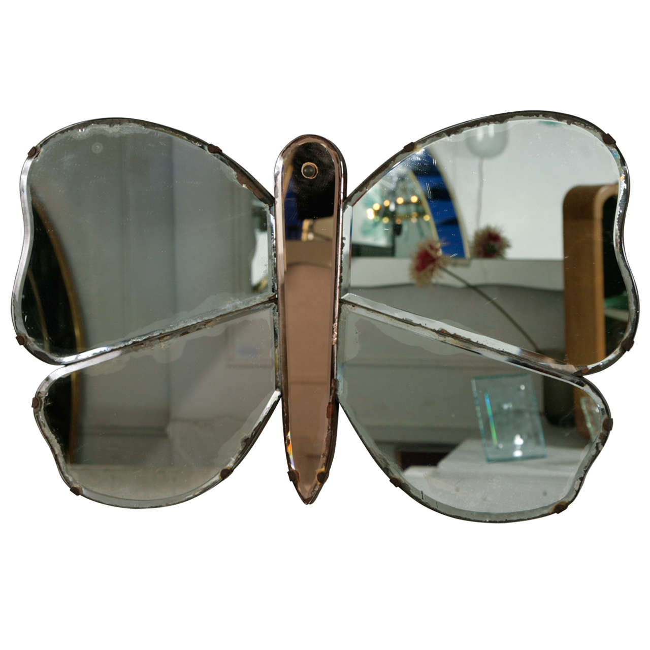 British Art Deco Butterfly mirror