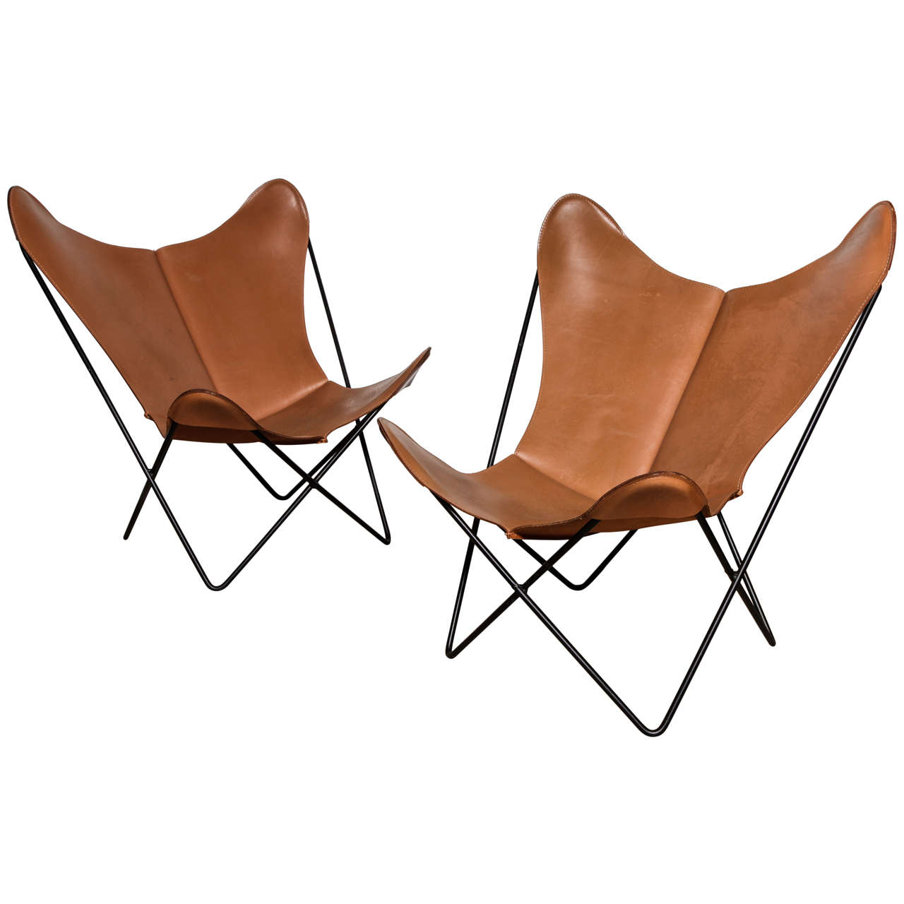 single Knoll style Hardoy Butterfly Chair at 1stDibs butterfly chair knoll, knoll hardoy chair