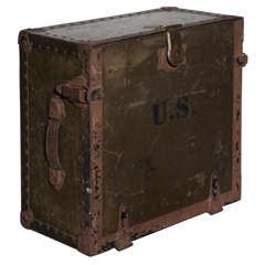 Antique World War One Portable U.S. Army Field Desk