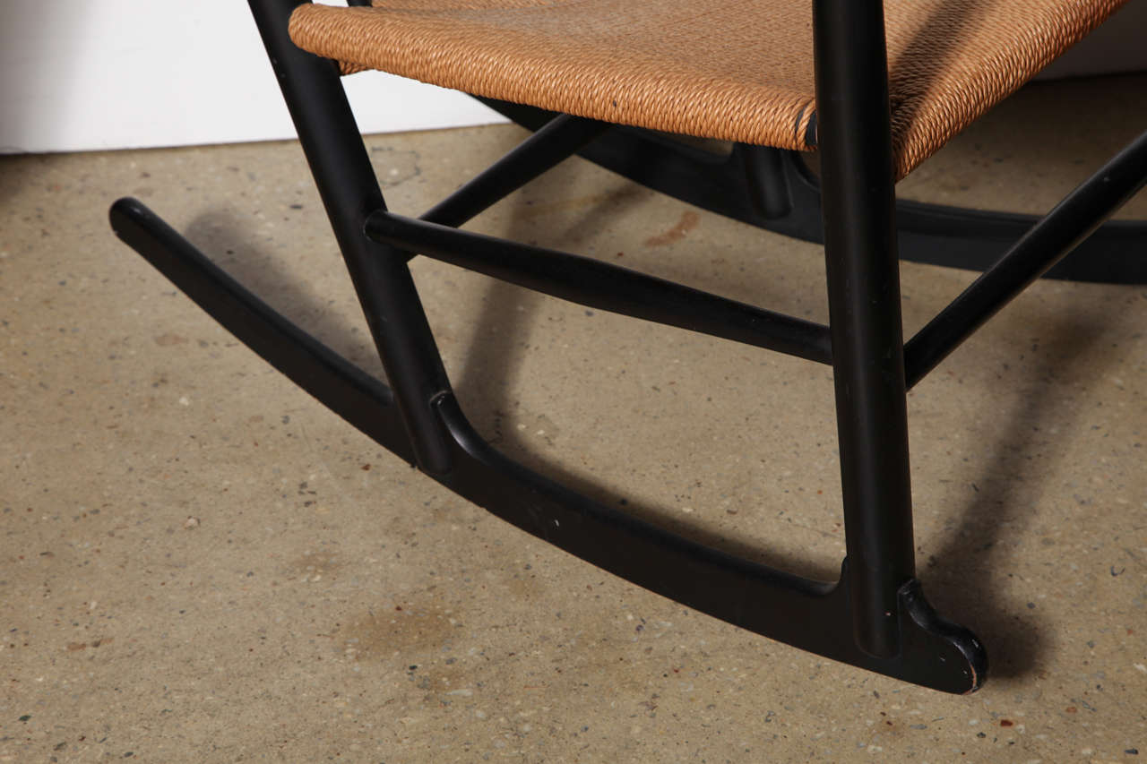 Danish Hans Wegner J16 Rocking Chair